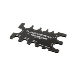 Raceworks Braided Hose Gauge Black