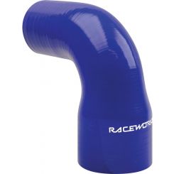 Raceworks 90 Deg Reducer 3.75-4.00In 95-102mm Blue