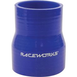Raceworks Hose Reducer 1.00-1.75In 25-44mm Blue