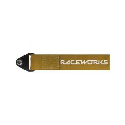 Raceworks Gold Flexible Tow Strap