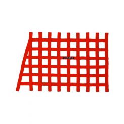 Raceworks Red Oblong Window Net