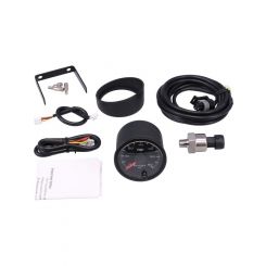 Raceworks 52mm Electronic Diesel Boost Gauge Kit 60Psi