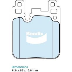 Bendix Euro+ Brake Pad