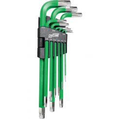 Chicane Tools 9Pc Torx Key Wrench Set