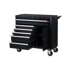 Chicane Tools 41 inch 6 Drawer 1 Door Mobile Trolley