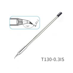 Atten 130W Integrated Heater Solder Tip 0.3mm Bent For GT & MS-900