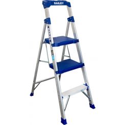 Bailey Aluminium Industrial Twin Platform Step Stool 3 135kg