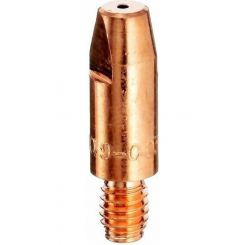 Bossweld Binzel Style Contact Tip 1.0mm x M6 x 8mm x 28mm Pack 10