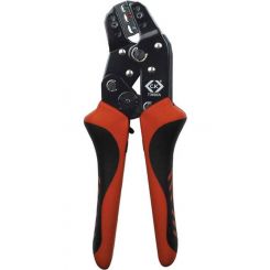 CK Tools Ratchet Crimping Pliers For Insulated Terminals 0.25 - 2.5mm