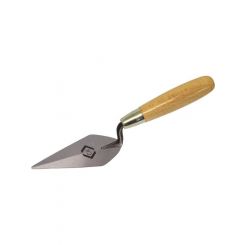 CK Tools Pointing Trowel Carbon Steel Wood Grip 125mm