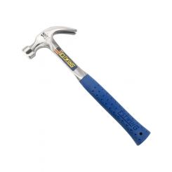Estwing 16oz Curve Claw Hammer with Blue Shock Reduction Grip