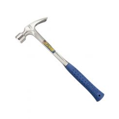 Estwing 22oz Framing Hammer Curved Claw Shock Reduction Blue Vinyl Grip