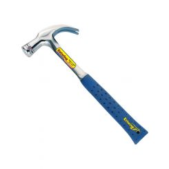 Estwing 24oz Solid Steel English Pattern Claw Hammer Blue Grip