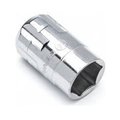 Gearwrench 3/8in Drive Pass Thru 6 Point Standard Metric Socket 14mm
