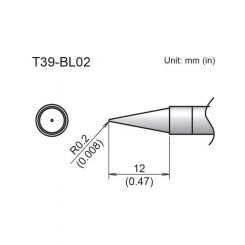 Hakko T39 Soldering Tip/Shape-0.2Bl For FX971