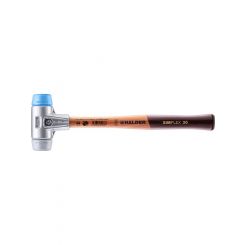 Halder Simplex Soft-Face Mallet Wood Handle TPE-Soft/TPE-Mid 185g
