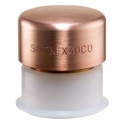 Halder Insert For Simplex Soft-Face Mallet Plastic Socket Copper 145g