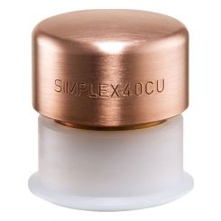 Halder Insert For Simplex Soft-Face Mallet Plastic Socket Copper 325g