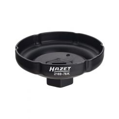 Hazet 1/2in Oil Filter Wrench Groove Profile 85mm