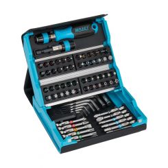 Hazet 69 Pcs Smartcase Screwdriver Bit Set 1/4in Hex