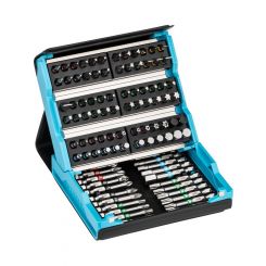 Hazet 96 Pcs Smartcase Screwdriver Bit Set 1/4in Hex