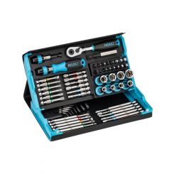Hazet 59 Pcs Smartcase Screwdriver Bit Set 1/4in Hex
