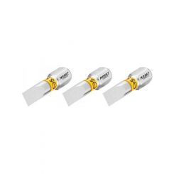 Hazet Slotted Bit 0.8 x 5.5mm 3 Pack 1/4in Hex