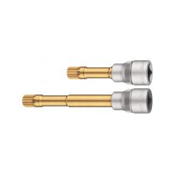 Hazet Screwdriver Socket Set 1/2in XZN M12 2 Pc