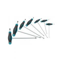Hazet 7 Pc Hexagon Screwdriver Set with T-Handle 829KK/7