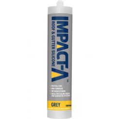 Impact-A Roof & Gutter Silicone Grey 300ml