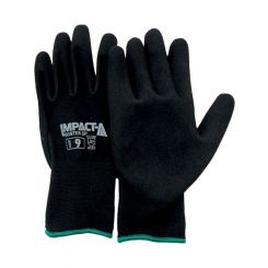Impact-A Hunter GP Black Foam Nitrile Palm Dipped Glove 1 Pair Medium