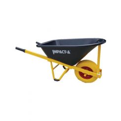 Impact-A Wheelbarrow Black Plastic PU Puncture Proof Fat Wheel