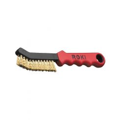 Lessmann Brake Caliper Brush ROKI 225mm Brass Wire Trim 2 Rows