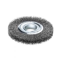 Lessmann Wheel Brush 200mm Diameter Tube 50mm Reducing Ring Set 3