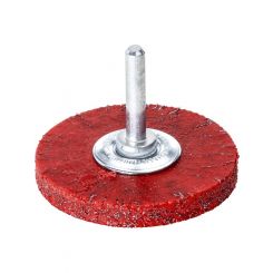 Lessmann Wheel Brush 6mm Shank Plastic Bonded 76x8mm Tube Steel Wire