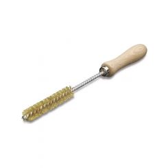 Lessmann Hole Cleaning Brush File Handle IBM 300x100mm 30mm Brass Wire