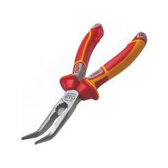 NWS Chain Nose Pliers Angled 45 Degrees Radio Pliers 205mm
