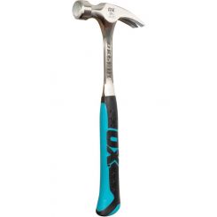 OX Tools Pro One Piece Claw Hammer 20oz/560g