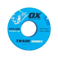 OX Tools Trade 8# 100m Lime Builders Line