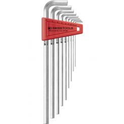 PB Swiss 9 Pc Metric Long Hex Key Set 1.5-10mm