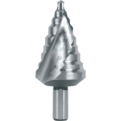 Ruko Step Drill HSS Spiral Fluted with Split Point No. 12