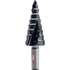 Ruko Ultimatecut Step Drill HSS Runatec with Flowstep No.1