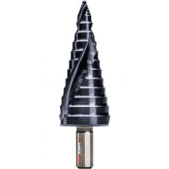 Ruko Ultimatecut Step Drill HSS Runatec with Flowstep No.2