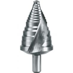 Ruko Step Drill HSS Fractional Sizes Spiral Fluted w/ Split Point No. 6