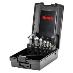 Ruko Ultimatecut Taper/Deburring Countersinker Set HSS 6pc