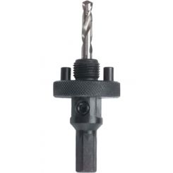 Ruko Arbor Holders Including Pilot Drill For Bi-metal Hole Saws HSS A2