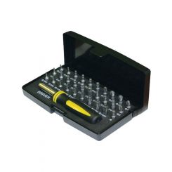 Stanley 3Pc Screwdriver Set Tamperproof Bit Set w/ Driver