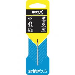 Sutton Tools Drill D185 2.0mm Jobber Inox TiAIN Tip HSS Carded