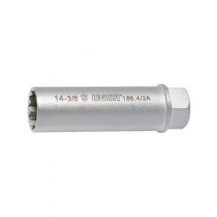 Unior 186.4/2A 3/8in Spark Plug Socket 14mm