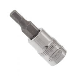 Vigor 1/4in Drive Hex Socket Bit 4mm